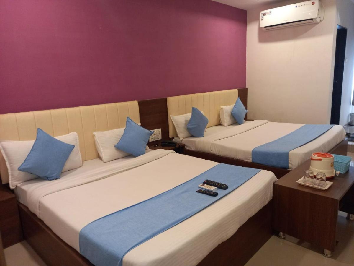 Hotel Nilkanth Inn Halol Bagian luar foto