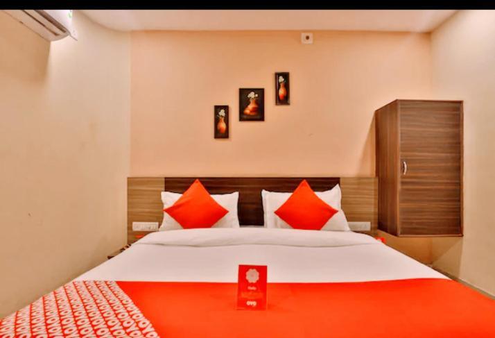 Hotel Nilkanth Inn Halol Bagian luar foto